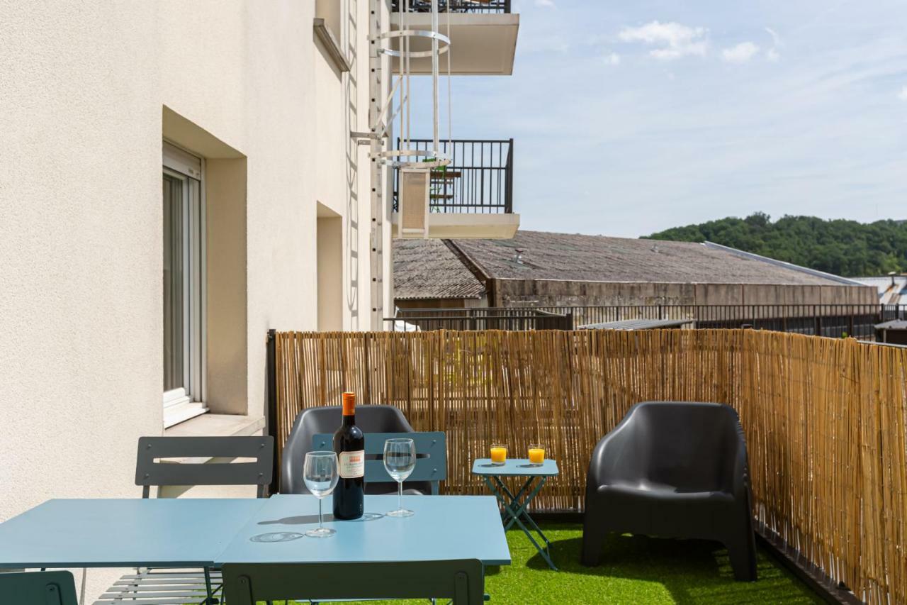 A 5 Min De Bordeaux Centre - Terrasse - Pied Du Tram Apartman Cenon Kültér fotó